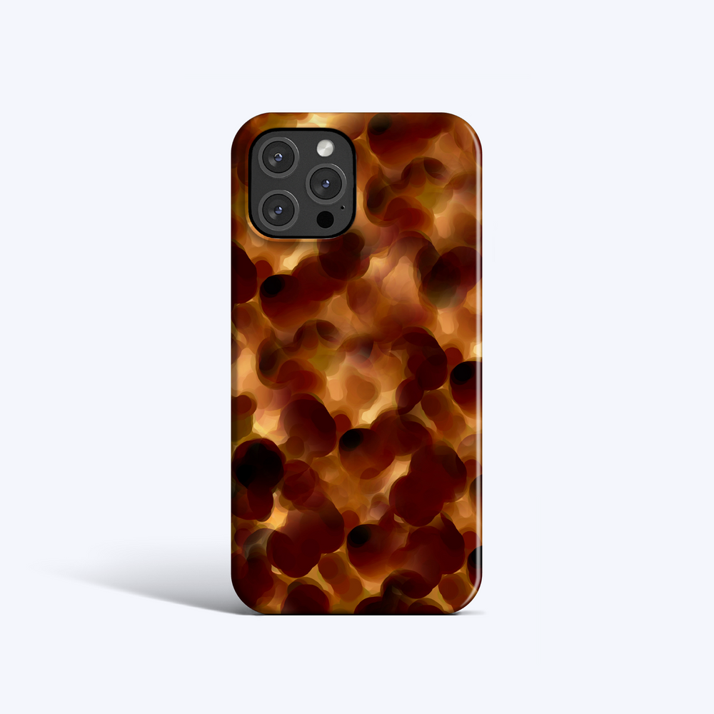 TORTOISE SHELL ABSTRACT iPhone 16 Case