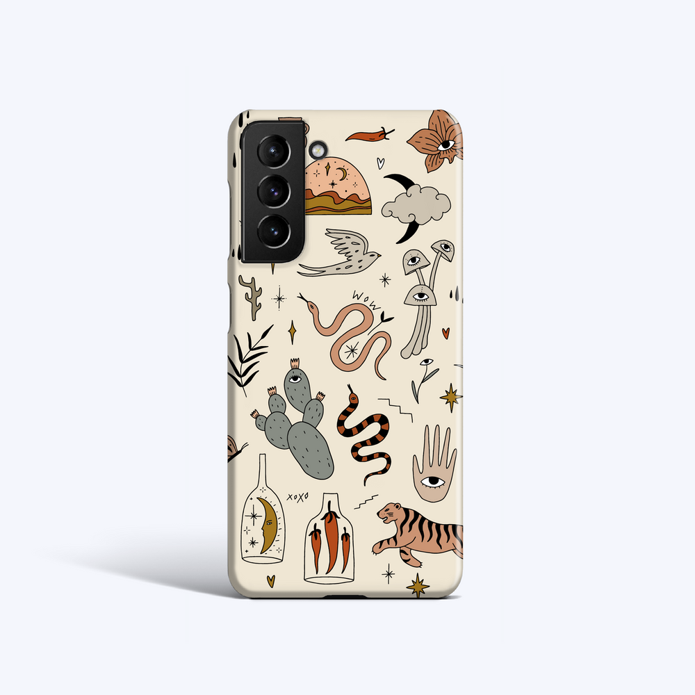 BOHO DOODLE VINTAGE Samsung S23 Case