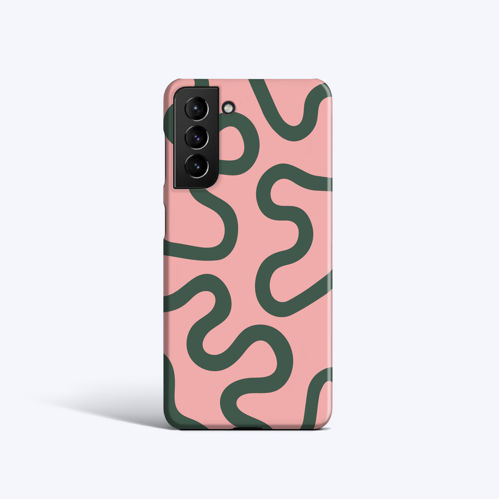 ORGANIC LINES PINK Samsung S23 Case