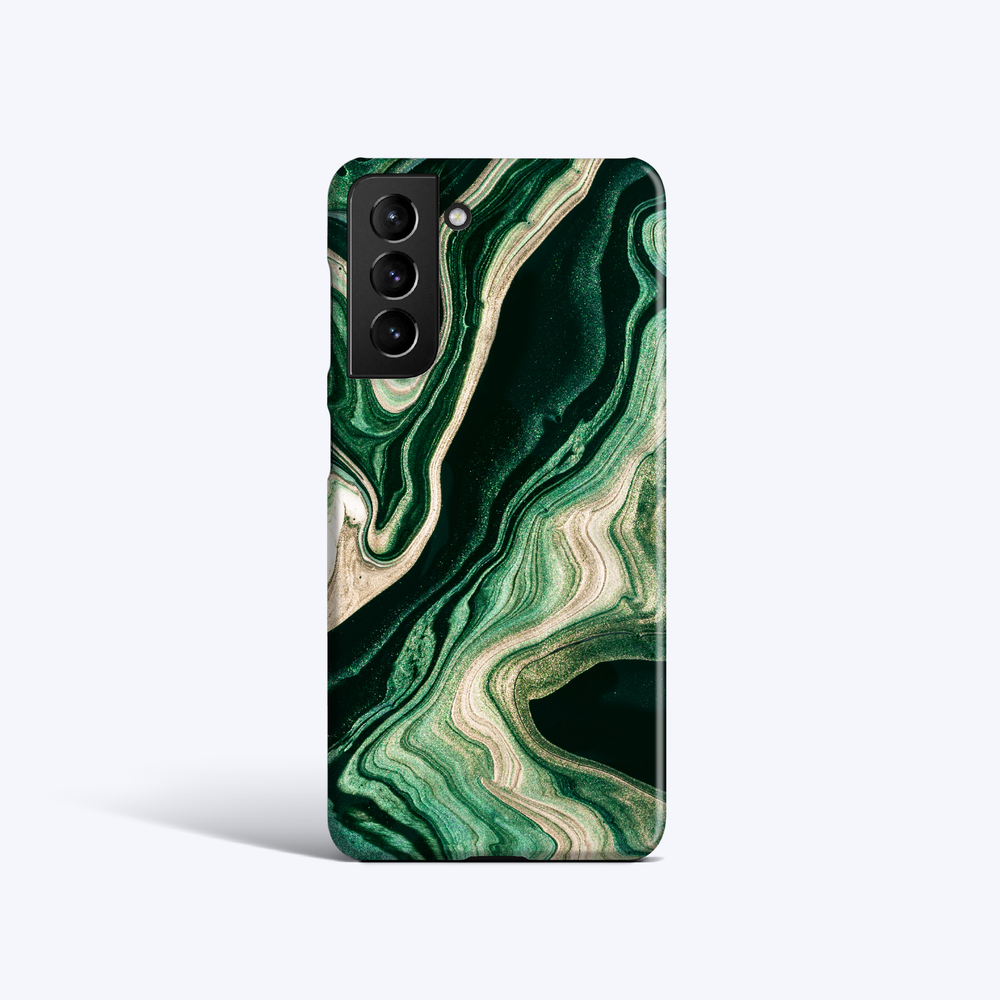 GREEN MARBLE Samsung S23 Case