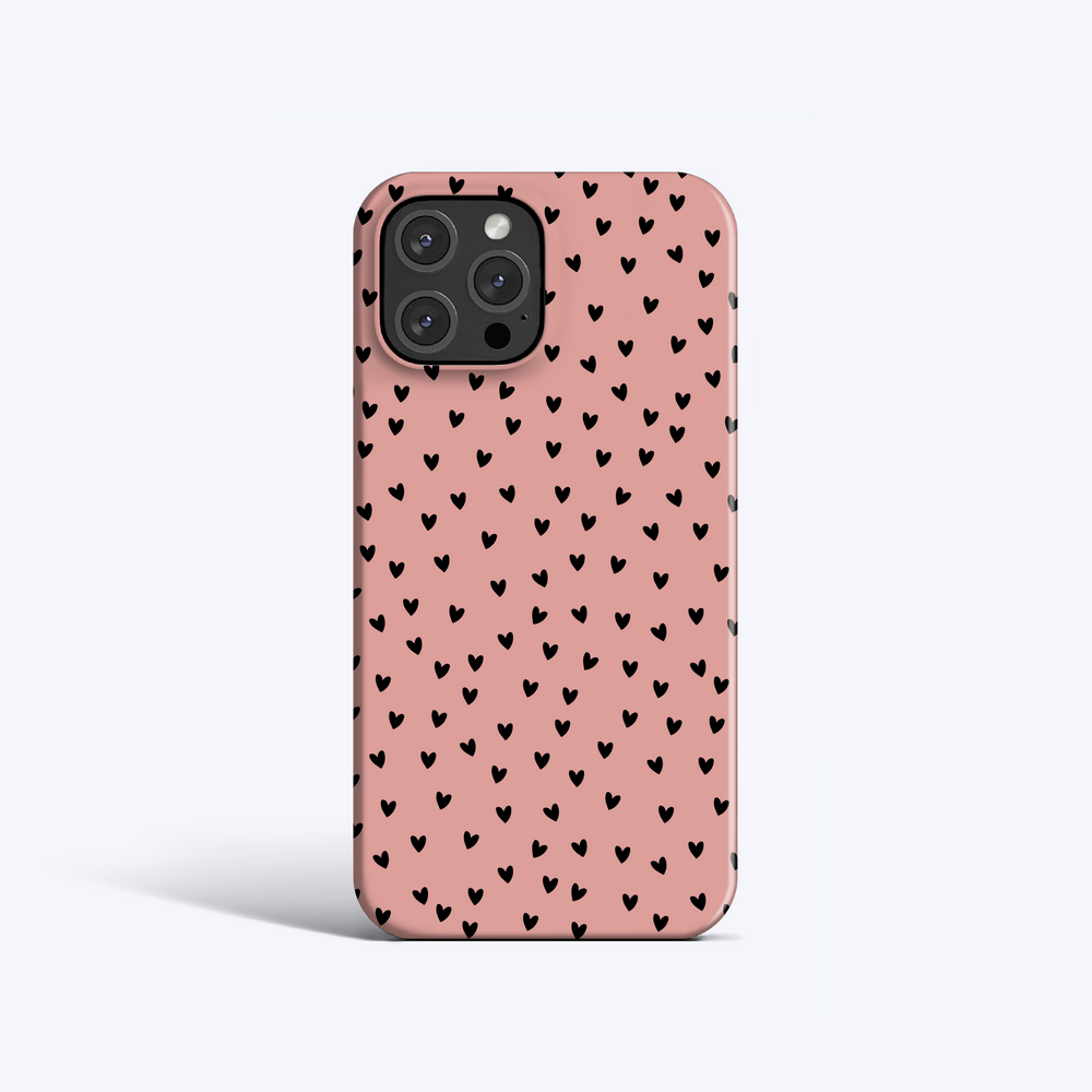 BLUSHING HEARTS iPhone 16 Case