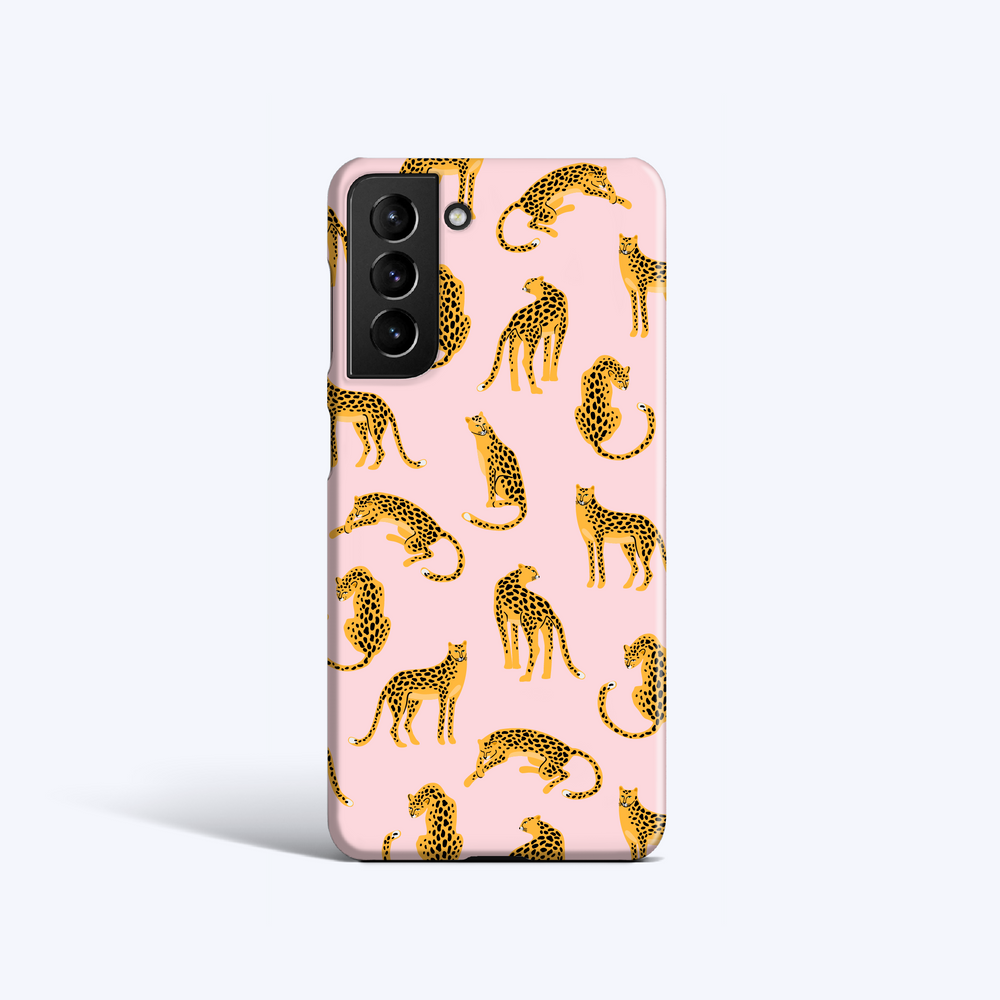 PASTEL PINK LEOPARDS Samsung S23 Case