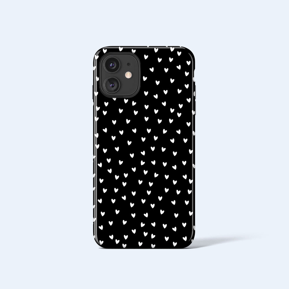 SMALL WHITE HEARTS iPhone 16 Case