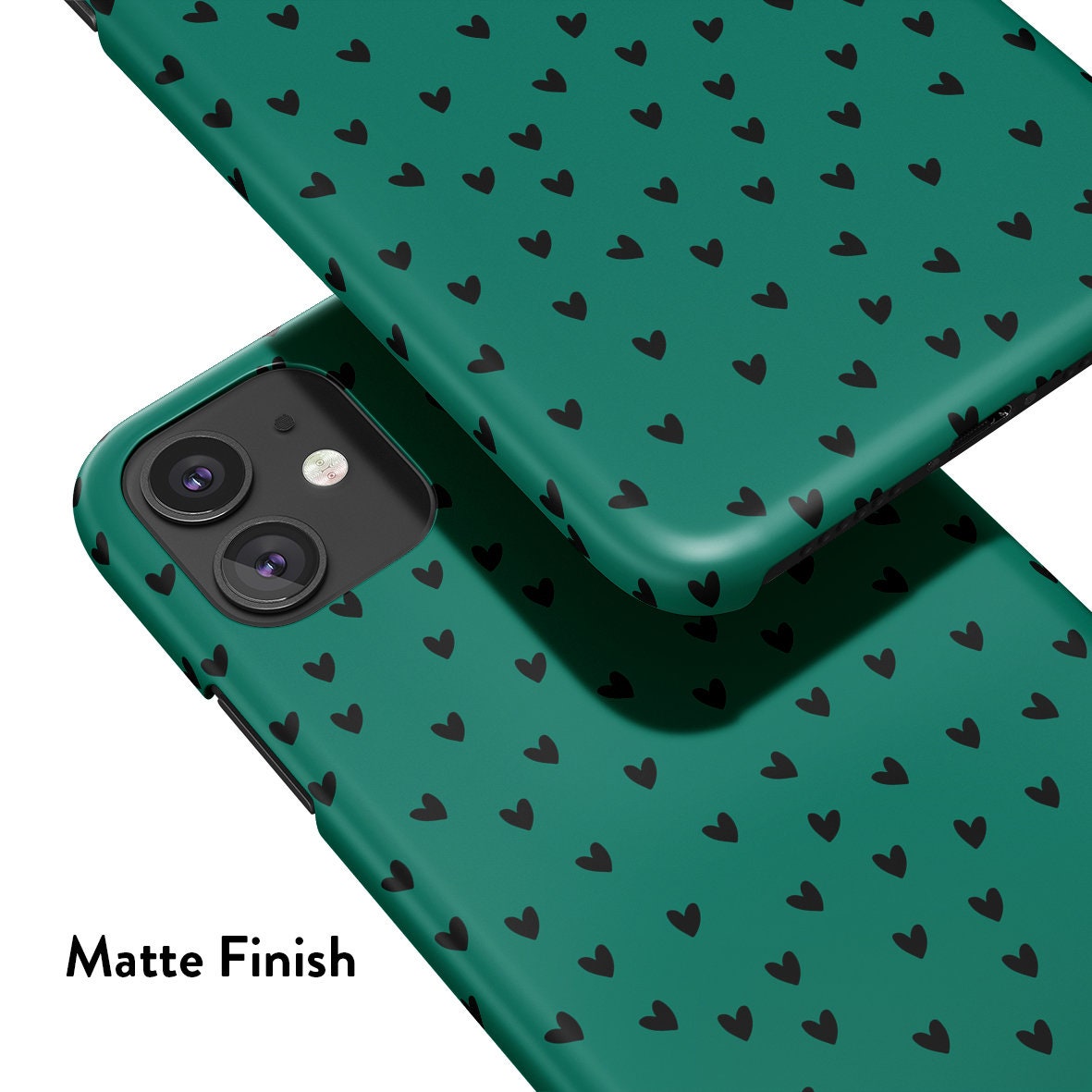 
                  
                    GREEN HEARTS iPhone 16 Case
                  
                