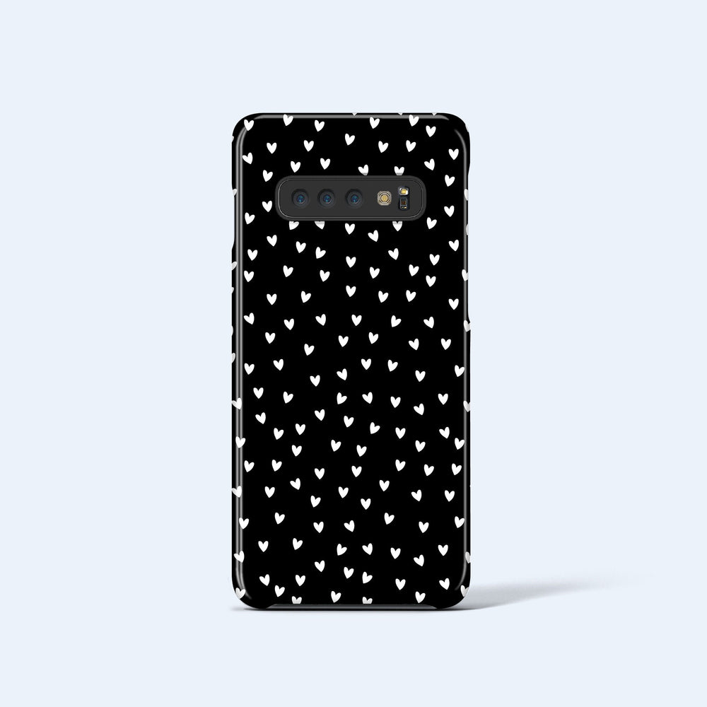 SMALL WHITE HEARTS Samsung S23 Case