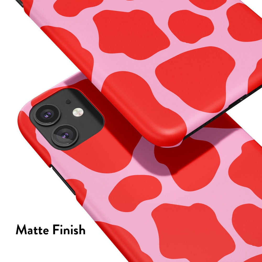 
                  
                    RED AND PINK COW PRINT iPhone 16 Case
                  
                