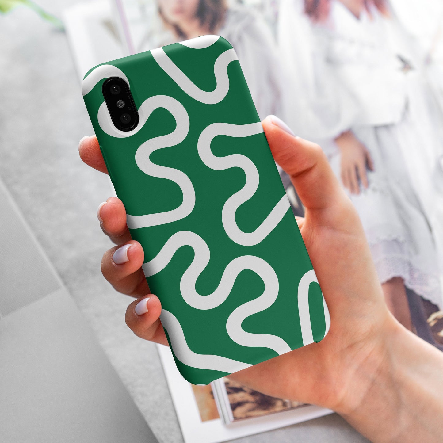 
                  
                    ORGANIC LINES GREEN Samsung S23 Case
                  
                