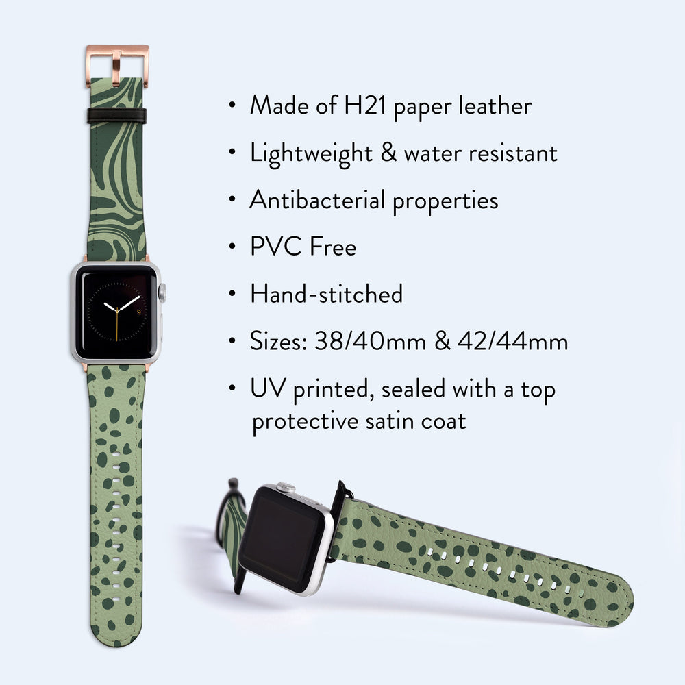 VOGUE GREEN Apple Watch Strap