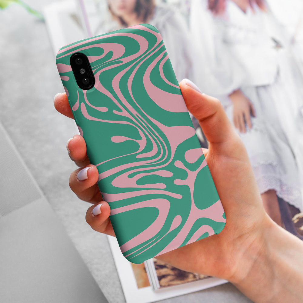 
                  
                    GREEN PINK MARBLE iPhone 16 Case
                  
                