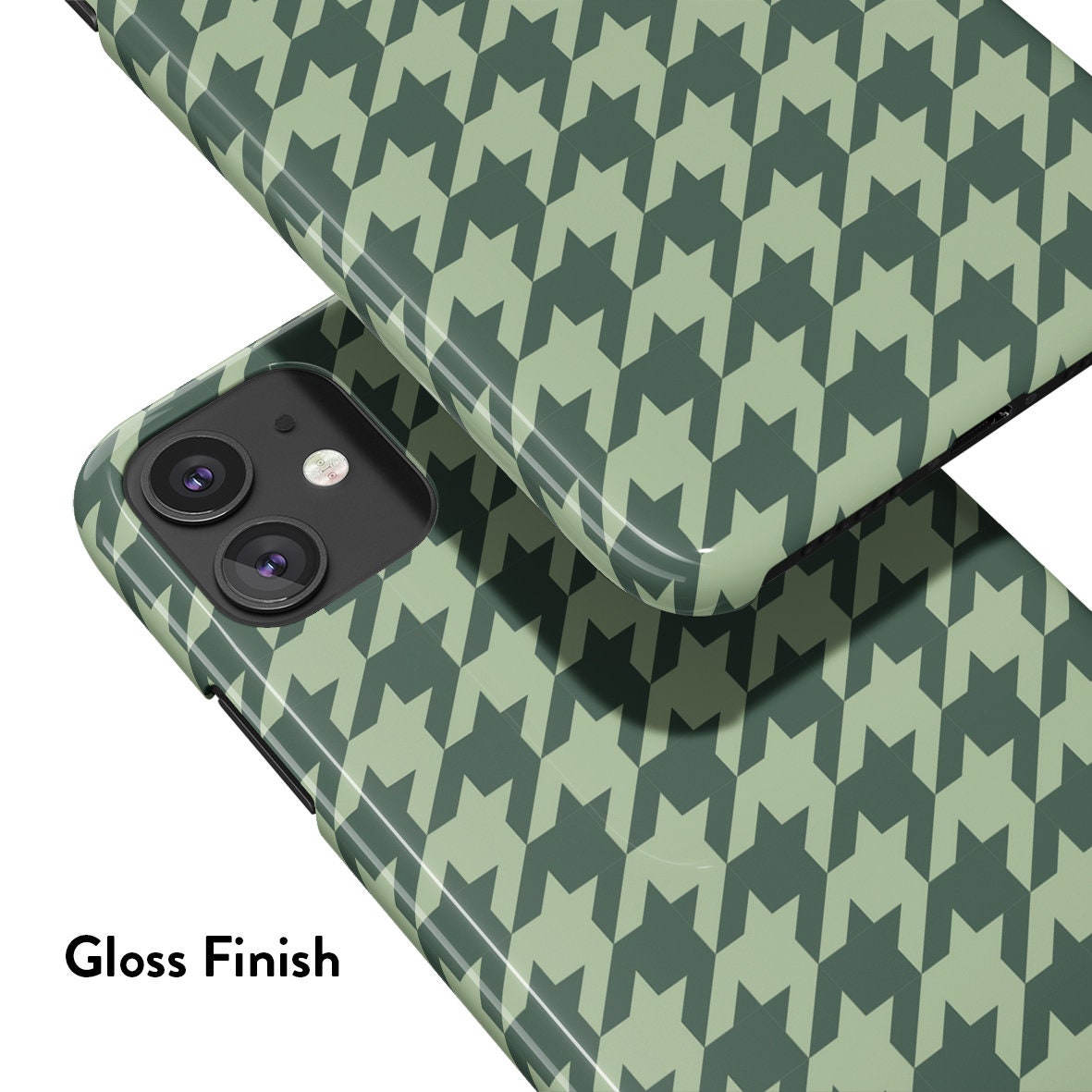 
                  
                    HOUNDSTOOTH OLIVE iPhone 16 Case
                  
                