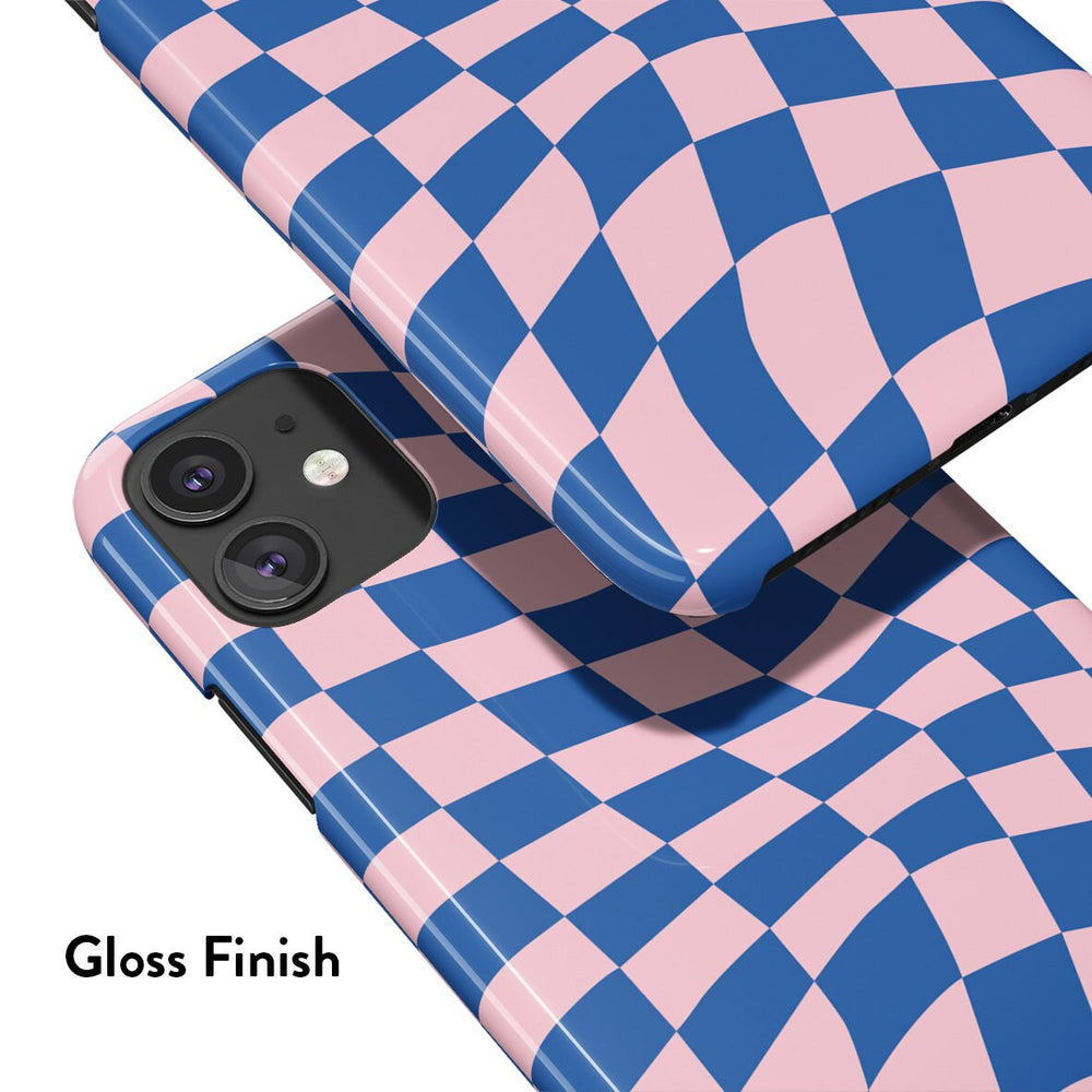 
                  
                    WAVY CHECK BLUE iPhone 16 Case
                  
                