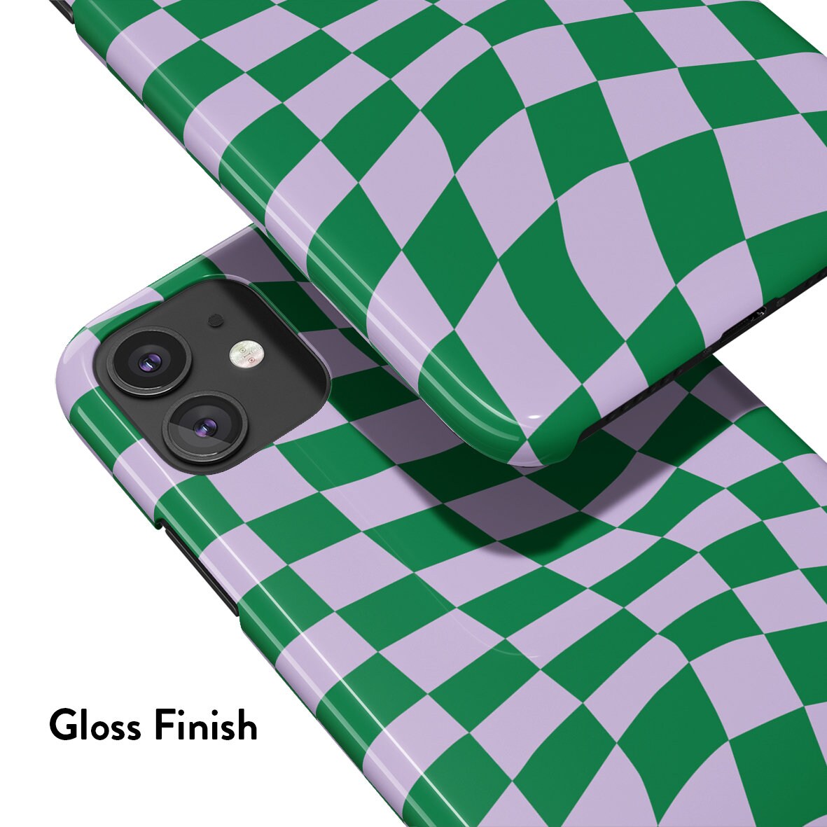 
                  
                    WAVY CHECK GREEN iPhone 16 Case
                  
                