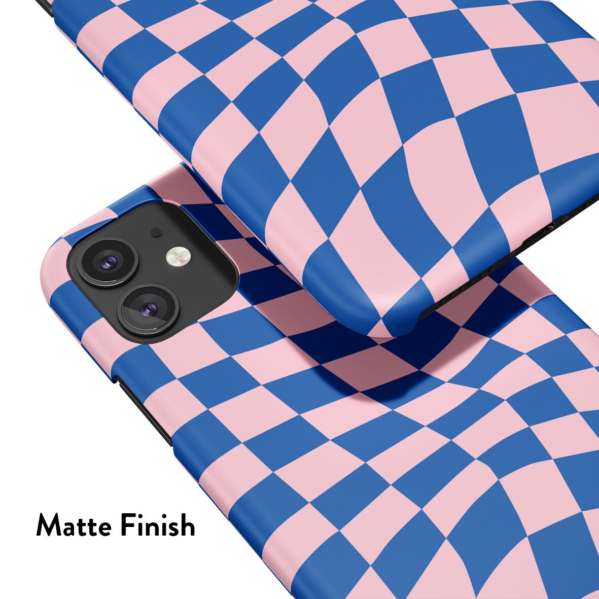 
                  
                    WAVY CHECK BLUE iPhone 16 Case
                  
                