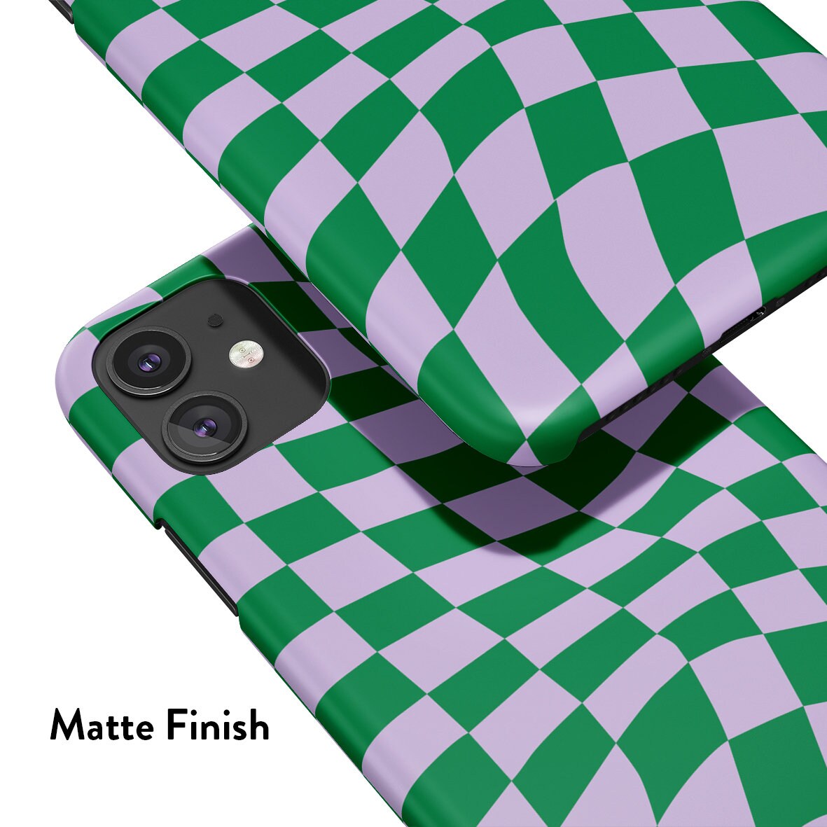 
                  
                    WAVY CHECK GREEN iPhone 16 Case
                  
                