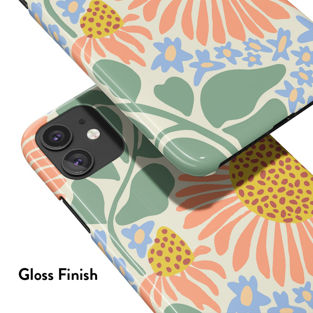 SUNFLOWER Pixel Case