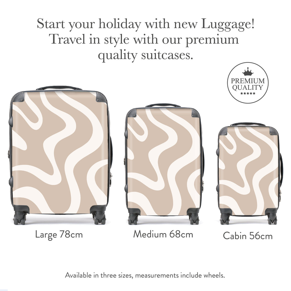 Suitcase measurements include wheels online