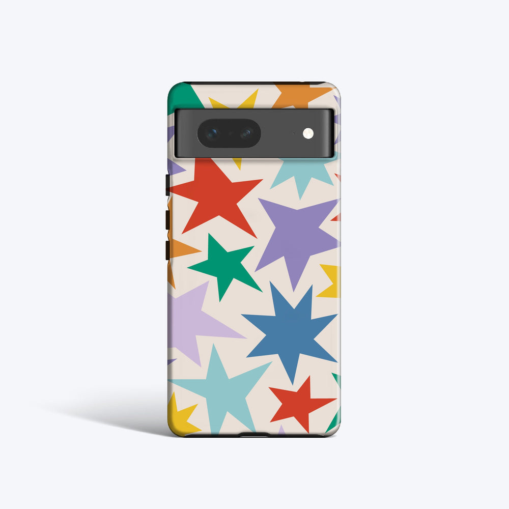 LARGE WONKY STARS Pixel 8 Case