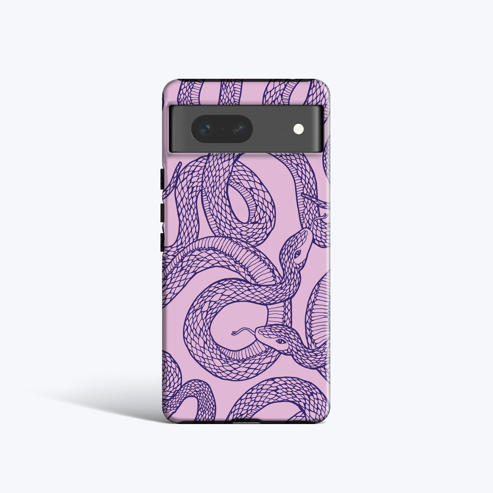 VIOLET SNAKES Pixel 8 Case