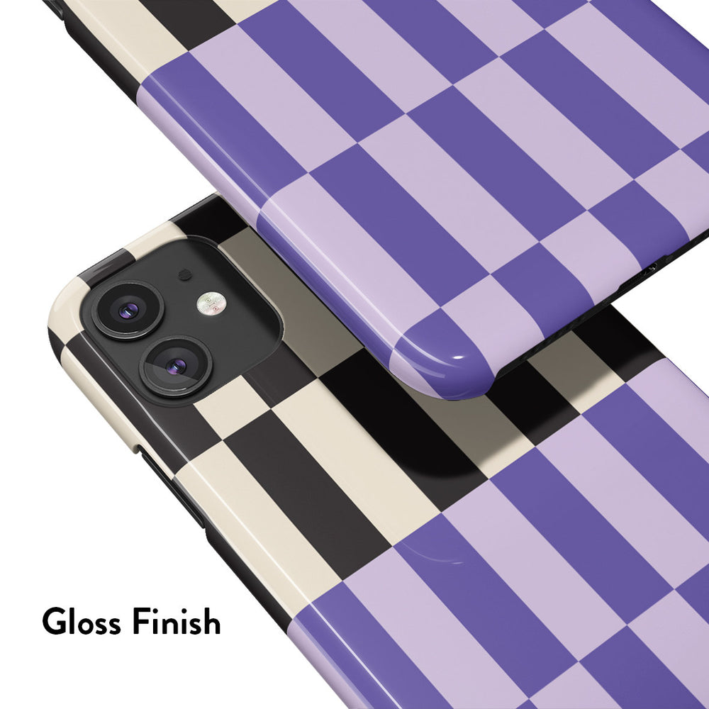 
                  
                    LONG CHECKERED PURPLE Pixel 8 Case
                  
                