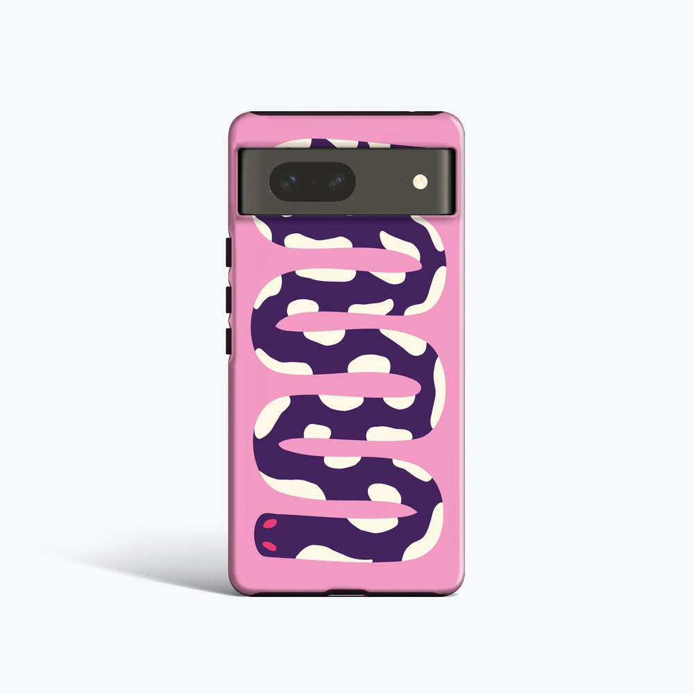 FUNKY PURPLE SNAKE Pixel 8 Case